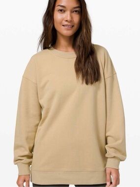 Lululemon Perfectly Oversized Crewneck sweatshirt size 8